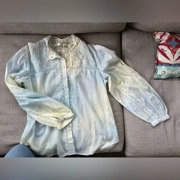 NWOT LoveShackFancy Rhonda top size XS - Picture 4 of 8